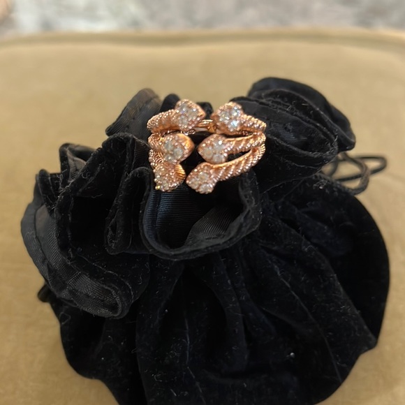 Judith Ripka | Jewelry | Judith Ripka Rose Gold Over Sterling Silver ...